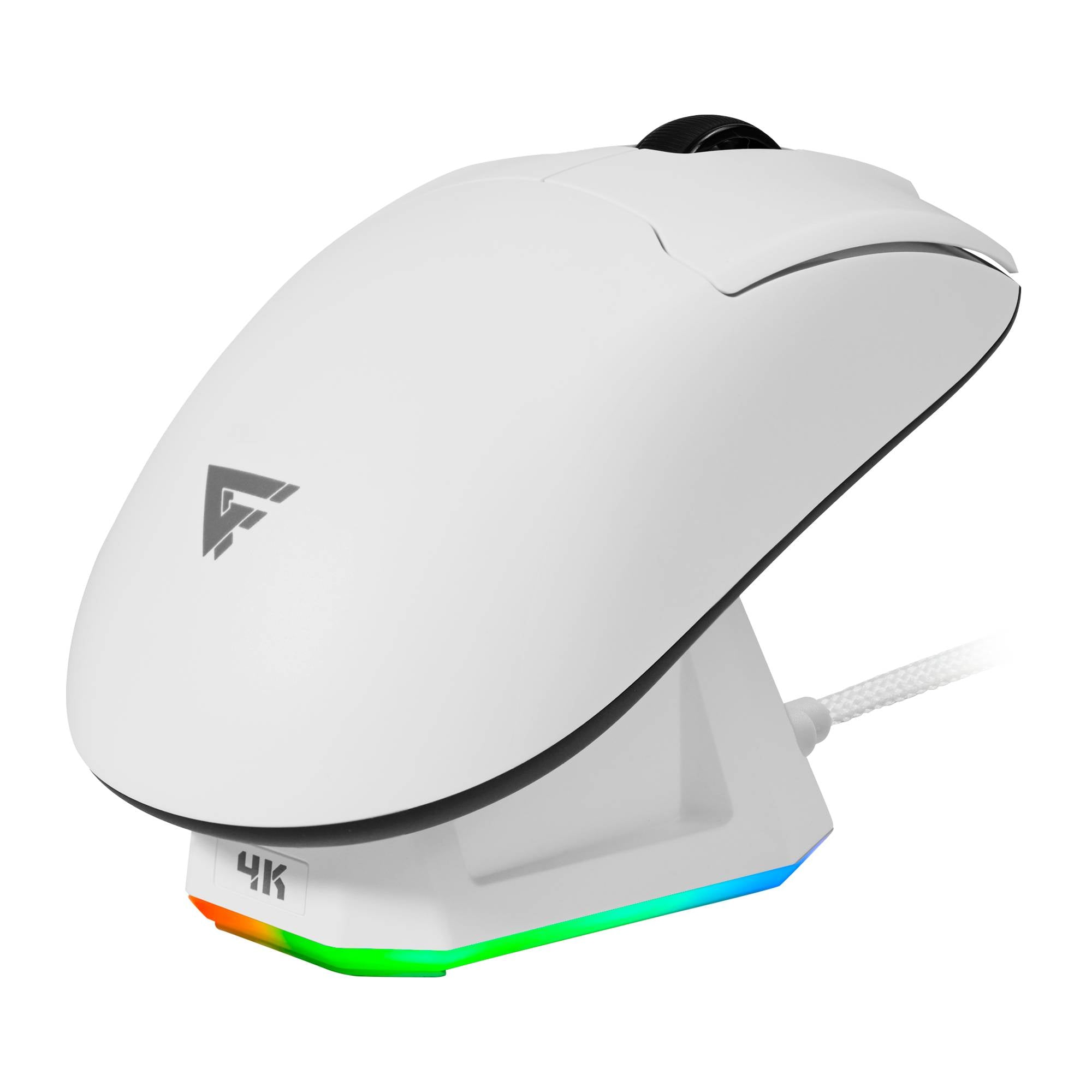 Mouse GAME FACTOR MOW800-WH Mouse gamer inalámbrico 4K - Mouse GAME FACTOR MOW800-WH Mouse gamer inalámbrico 4K -
